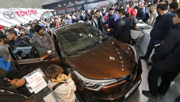Vroom! Tehran Hosts 2017 International Auto Show - Sputnik International
