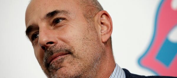 NBC Today Show host Matt Lauer poses for photographers as he arrives for the opening of the new exhibit Exhibitionism: The Rolling Stones in the Manhattan borough of New York City, U.S., November 15, 2016 NBC Today Show host Matt Lauer poses for photographers as he arrives for the opening of the new exhibit Exhibitionism: The Rolling Stones in the Manhattan borough of New York City, U.S., November 15, 2016 - Sputnik International