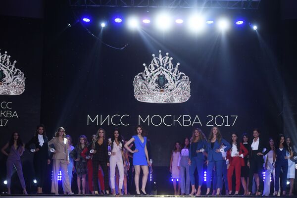 Miss Moscow 2017: Beauties Grace the Stage in Russian Capital - Sputnik International