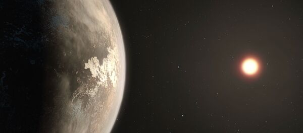 Artist's impression of the planet Ross 128 b Artist's impression of the planet Ross 128 b - Sputnik International