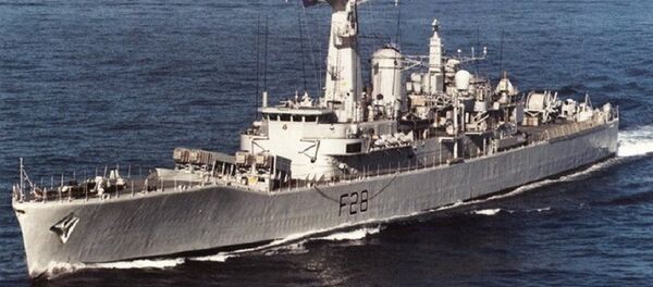 HMS Cleopatra (F28) underway in 1991 - Sputnik International