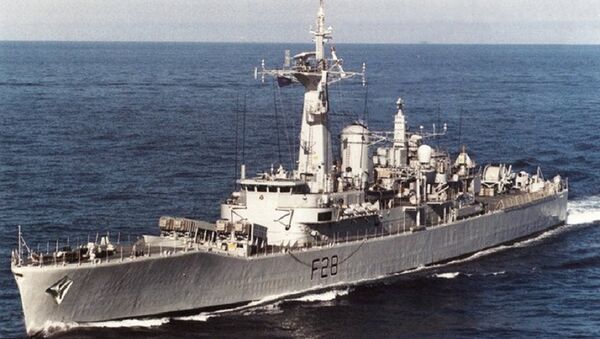 HMS Cleopatra (F28) underway in 1991 - Sputnik International