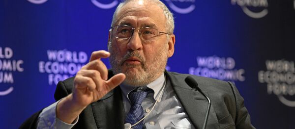 Joseph Stiglitz at World Economic Forum Annual Meeting in Davos. (File) - Sputnik International
