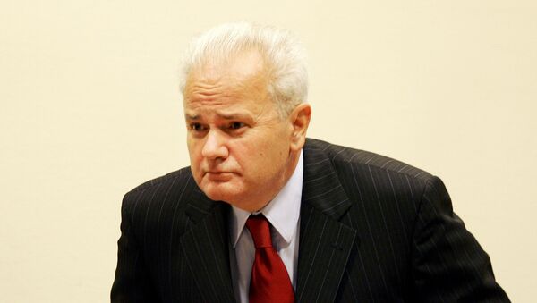 Former Yugoslav President Slobodan Milosevic (File) - Sputnik International
