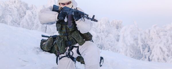 Training grounds for Naval Infantry in Murmansk region Training grounds for Naval Infantry in Murmansk region - Sputnik International