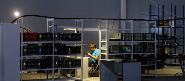 Virtual currencies mining farm Virtual currencies mining farm - Sputnik International