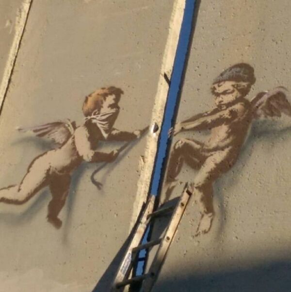 “Angels by Banksy - Sputnik International