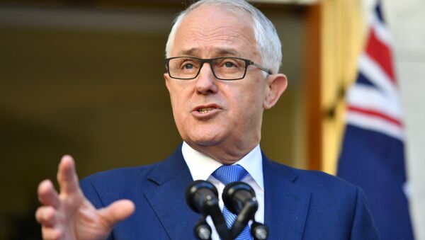 Prime Minister Malcolm Turnbull speaks at a news conference at Parliament House in Canberra November 30, 2017. - Sputnik International