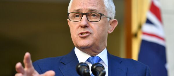 Prime Minister Malcolm Turnbull speaks at a news conference at Parliament House in Canberra November 30, 2017. Prime Minister Malcolm Turnbull speaks at a news conference at Parliament House in Canberra November 30, 2017. - Sputnik International