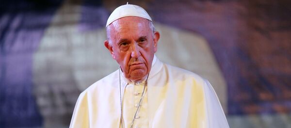 Pope Francis attends an inter-religious conference at St. Mary’s Cathedral in Dhaka, Bangladesh December 1, 2017 Pope Francis attends an inter-religious conference at St. Mary’s Cathedral in Dhaka, Bangladesh December 1, 2017 - Sputnik International
