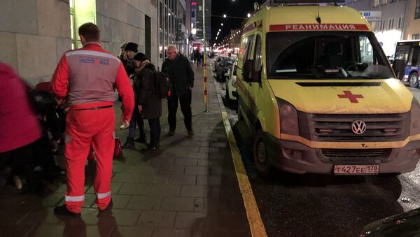 Russian ambulance in Stockholm - Sputnik International