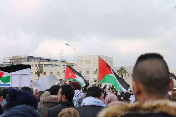 Protests at the American Embassy, Jordan - Sputnik International