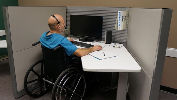 Disabled worker - Sputnik International
