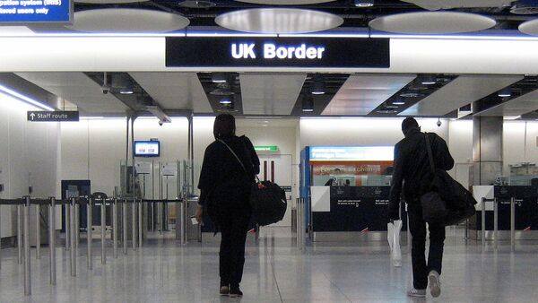 The UK Border at Heathrow Airport - Sputnik International