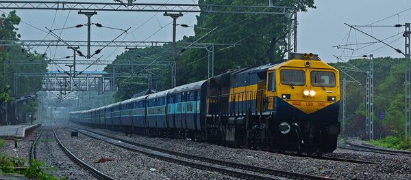 Indian train Indian train - Sputnik International