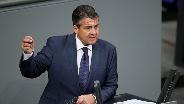 Sigmar Gabriel im Bundestag - Sputnik International