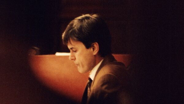 This file picture shows John Ausonius pictured during a trial in Stockholms district court on February 2, 1995 - Sputnik International