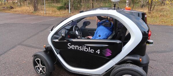 Sensible 4 Juto self-driving car Sensible 4 Juto self-driving car - Sputnik International