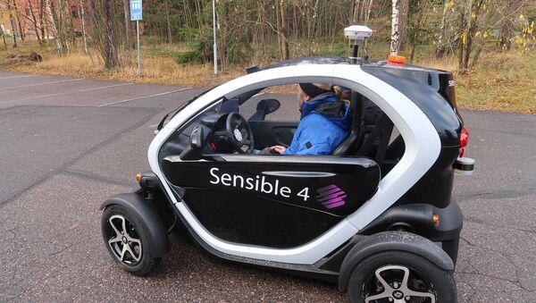 Sensible 4 Juto self-driving car - Sputnik International