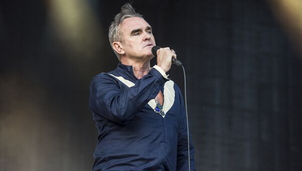Morrissey performs during the Firefly Music Festival in Dover, Del. (File) - Sputnik International