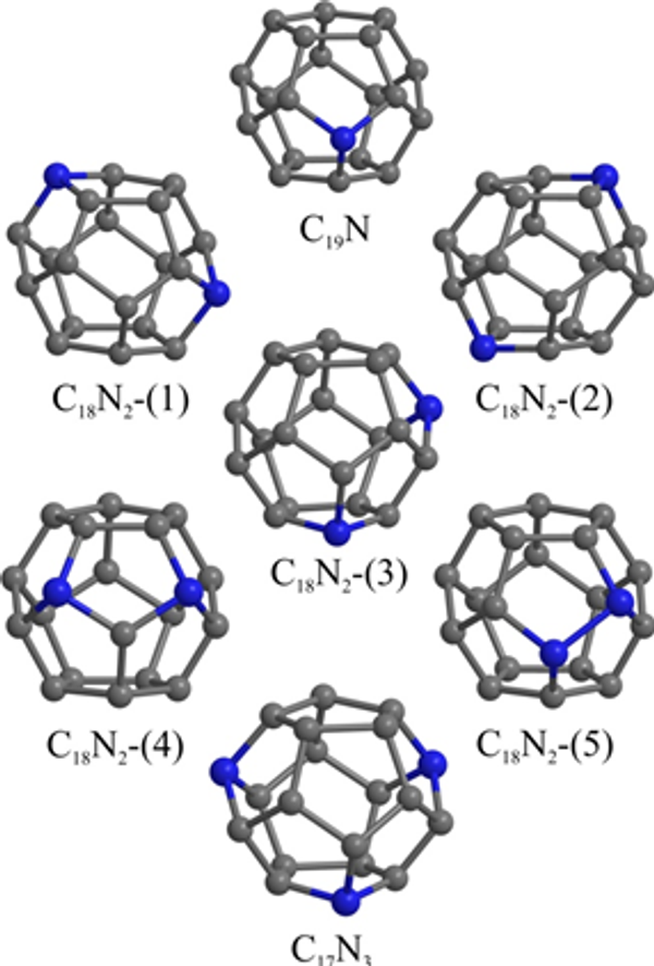 Atomic structure of nitrogen-doped C20 fullerenes Atomic structure of nitrogen-doped C20 fullerenes - Sputnik International