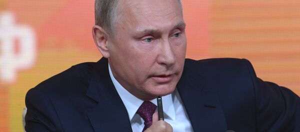 Vladimir Putin's annual news conference - Sputnik International
