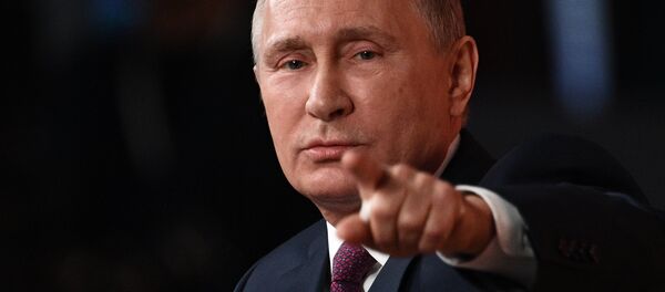 Vladimir Putin's annual news conference Vladimir Putin's annual news conference - Sputnik International