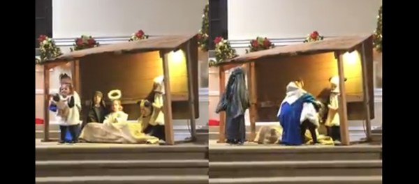 Nativity Knockout: Tennessee Tots Battle Over Baby Jesus Nativity Knockout: Tennessee Tots Battle Over Baby Jesus - Sputnik International