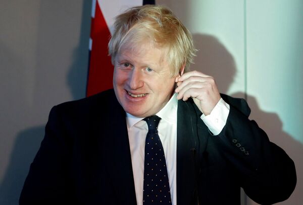 Britain's Foreign Secretary Boris Johnson speaks at a press conference at the National Maritime Museum in London, Britain December 14, 2017 - Sputnik International