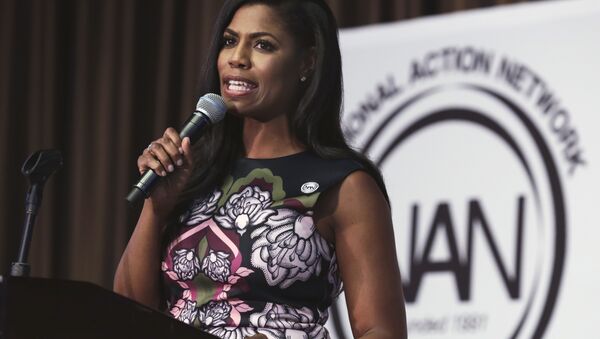 Omarosa Manigault-Newman, political aide and communications director for the Office of Public Liaison at the White House under President Donald Trump's administration, speaks at the Women's Power Luncheon of the 2017 National Action Network convention, in New York. (File) - Sputnik International