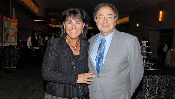 Honey and Barry Sherman, Chairman and CEO of Apotex Inc., are shown at the annual United Jewish Appeal (UJA) fundraiser in Toronto, Ontario, Canada, August 24, 2010. Picture taken August 24, 2010 - Sputnik International