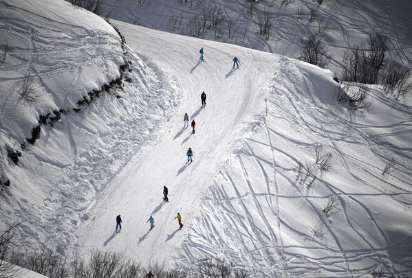 Time to Hit the Slopes! Sochi's Major Ski Destination Kicks Off Winter Season - Sputnik International