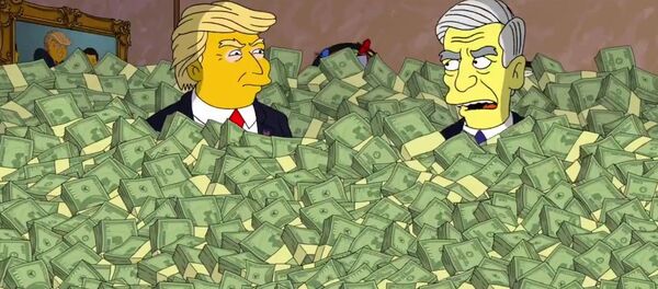 The Simpsons - Robert Mueller meets with President Donald Trum The Simpsons - Robert Mueller meets with President Donald Trum - Sputnik International
