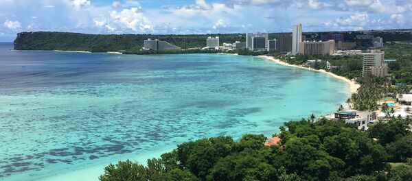 This photo shows Tumon Bay, Guam Monday, Aug. 14, 2017 This photo shows Tumon Bay, Guam Monday, Aug. 14, 2017 - Sputnik International