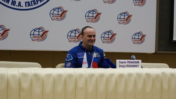 Russian ISS cosmonaut Sergey Ryazansky - Sputnik International