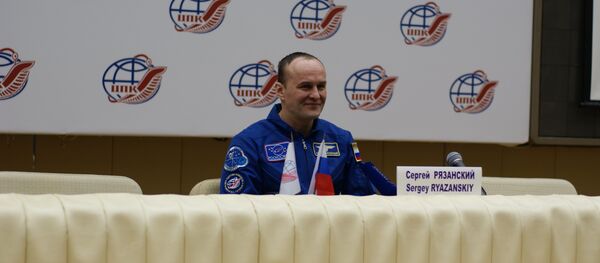 Russian ISS cosmonaut Sergey Ryazansky Russian ISS cosmonaut Sergey Ryazansky - Sputnik International
