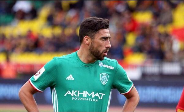 Facundo Piriz when playing for the Terek Grozny of Chechnya - Sputnik International