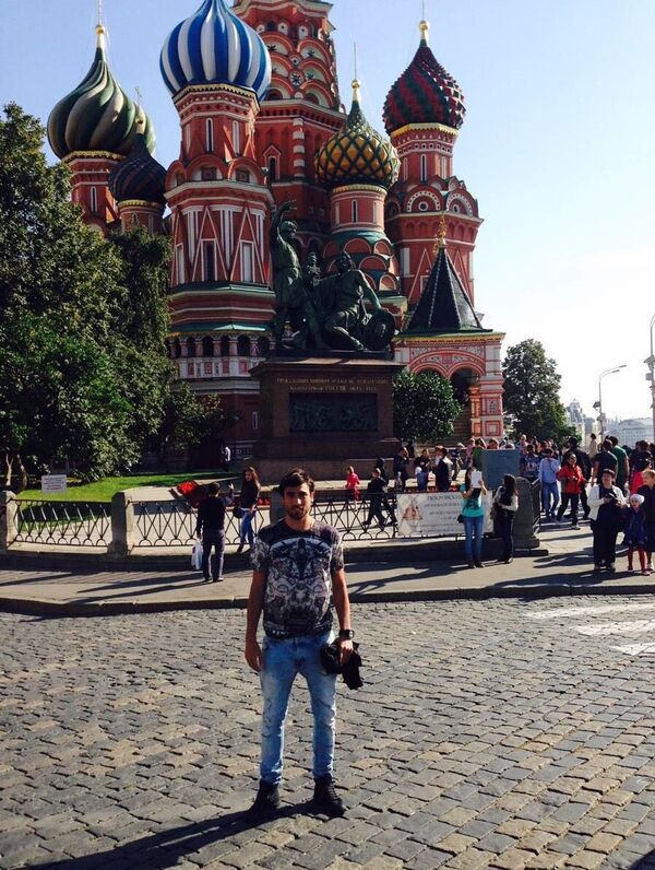 Facundo Piriz in Moscow - Sputnik International