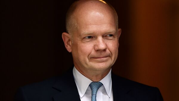 William Hague, former British Foreign Secretary, leaves Downing Street in London. (File) - Sputnik International