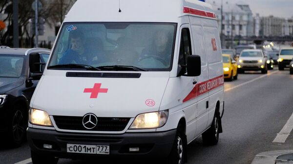An ambulance vehicle in Moscow - Sputnik International