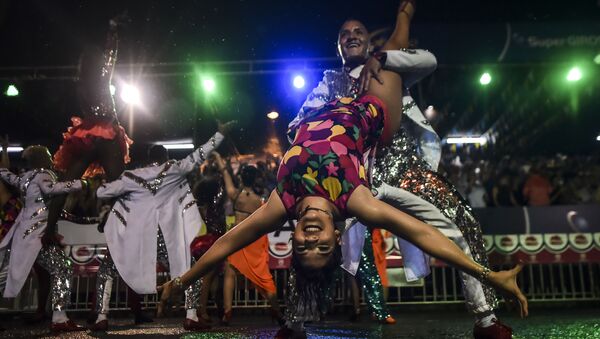 The Passion of Dance: Hot Salsa Dancers Rock Festival in Colombia - Sputnik International