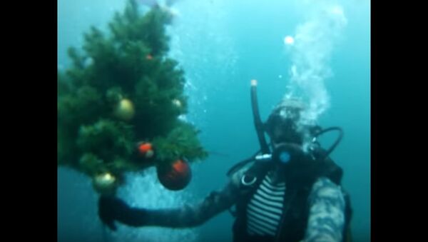Christmas Spirit Underwater - Sputnik International