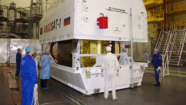 Angosat spacecraft - Sputnik International