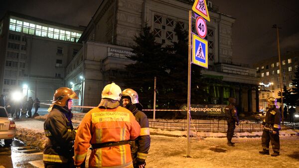 Explosion at Perekryostok store in St. Petersburg - Sputnik International