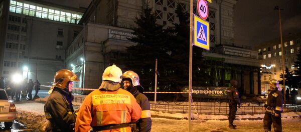 Explosion at Perekryostok store in St. Petersburg Explosion at Perekryostok store in St. Petersburg - Sputnik International