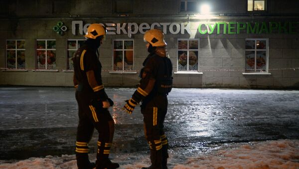 Explosion in a shop in the Russian city of St. Petersburg on December 27, 2017 - Sputnik International