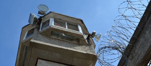 Guard tower in prison Guard tower in prison - Sputnik International