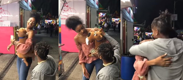 ‘Stop Playing!’ Girlfriend Confuses Proposal For Prank ‘Stop Playing!’ Girlfriend Confuses Proposal For Prank - Sputnik International