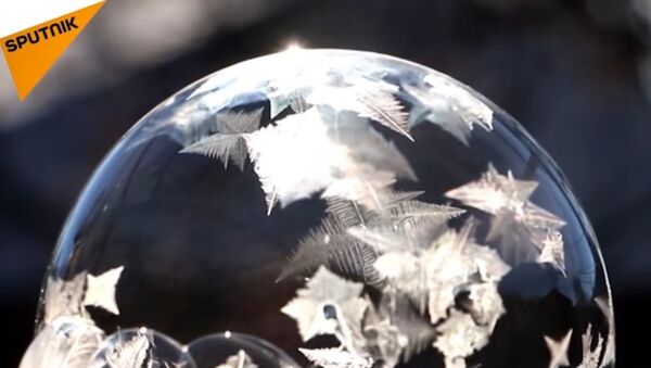 Soap Bubble in the Frost - Sputnik International