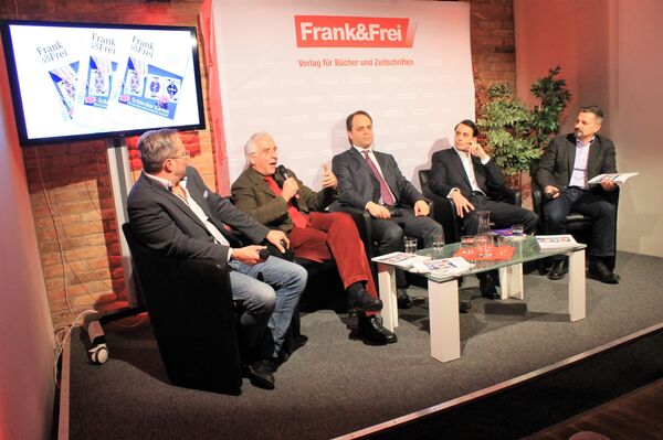 Discussion with the editors of Frank&Frei Discussion with the editors of Frank&Frei - Sputnik International